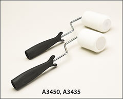 3 inch  and 4 inch  rollers - Assembled rollers