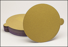 8 inch  gold paper PSA discs