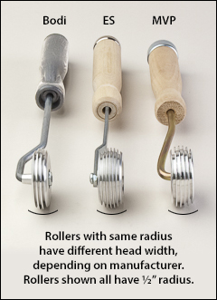 Aluminum corner rollers