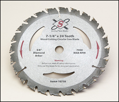 Carbide tipped circular blades - Circular blades with teeth