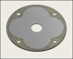 Clover leaf blade - Diamond edge circular blades