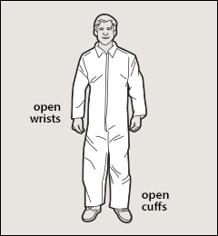 Coverall - Tyvek 400 coveralls