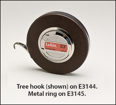 Diameter tape rules, 33' and 50' linear - Tape rules, diameter