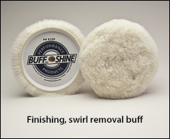 Finishing, swirl removal buffs - Buffs for 7½" pads