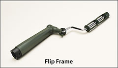 Flip Frame with 3/4 inch  cage - Roller covers and frames, ¾" size