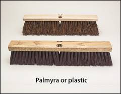 Heavy sweeping floor brushes - Push brooms, brooms
