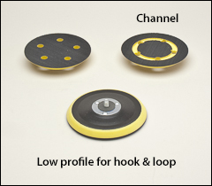 Hook and loop backing pads - Hook and loop pads