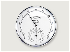 Hygrometer and thermometer - Temperature meters