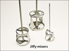 Jiffy mixers - Mixer blades