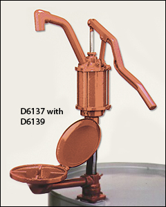 Lever pump, cast iron and steel - Drum pumps