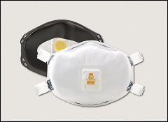 N100 respirator mask, 3M - 3M disposable respirators