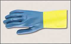 Spontex Bluettes Large Neoprene Rubber Glove - Anderson Lumber