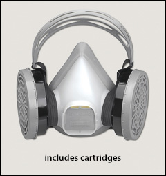 North half masks, limited use - Half mask respirators, limited use