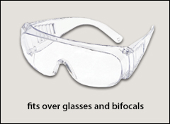 Plant visitor over-the-glasses series - Standard safety glasses