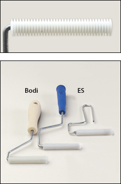 Plastic standard rollers on economy frame