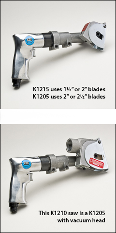 Pneumatic panel saws - Trimmers