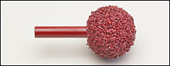 Sphere shaped - Carbide grit routers, burs