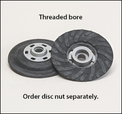 Pack of 25 60 Grit “C” Type- Aluminum Oxide Spiralcool C-4x5/8-60 All Purpose Resin Fiber Discs 