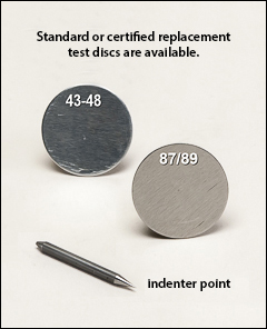 Standard test discs - Barcol hardness tester (impressor)
