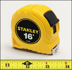 Stanley tape rules - Tape rules, regular