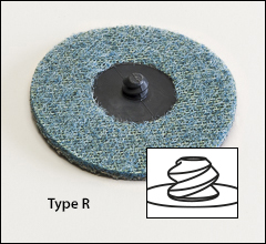 Type R - Surface conditioning discs, quick-change