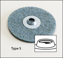 Type S - Surface conditioning discs, quick-change