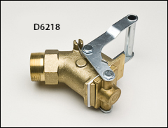 Wesco 2 inch  brass gate valve - Faucets for flammables